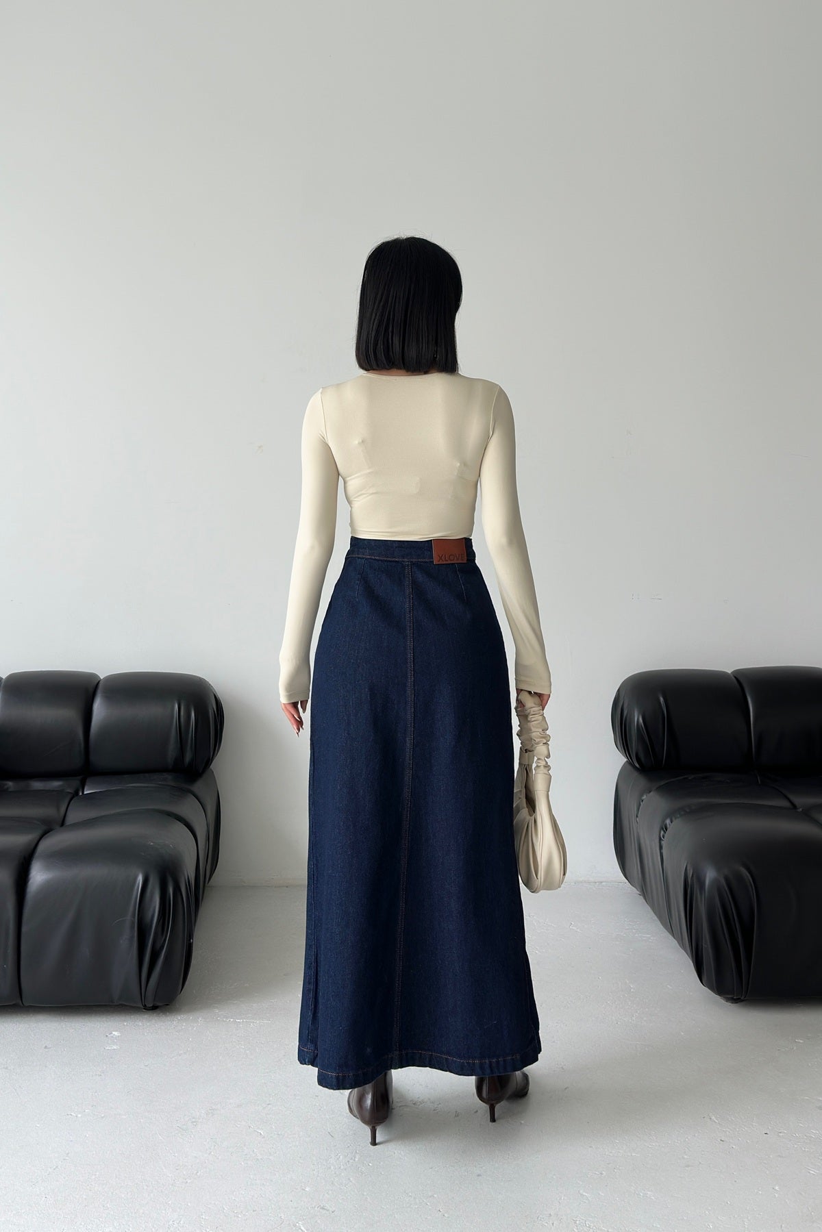 Kapaklı Uzun Boy Kot Etek 1941