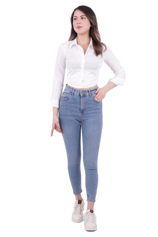Kısa Boy Skinny Kot Pantolon 810