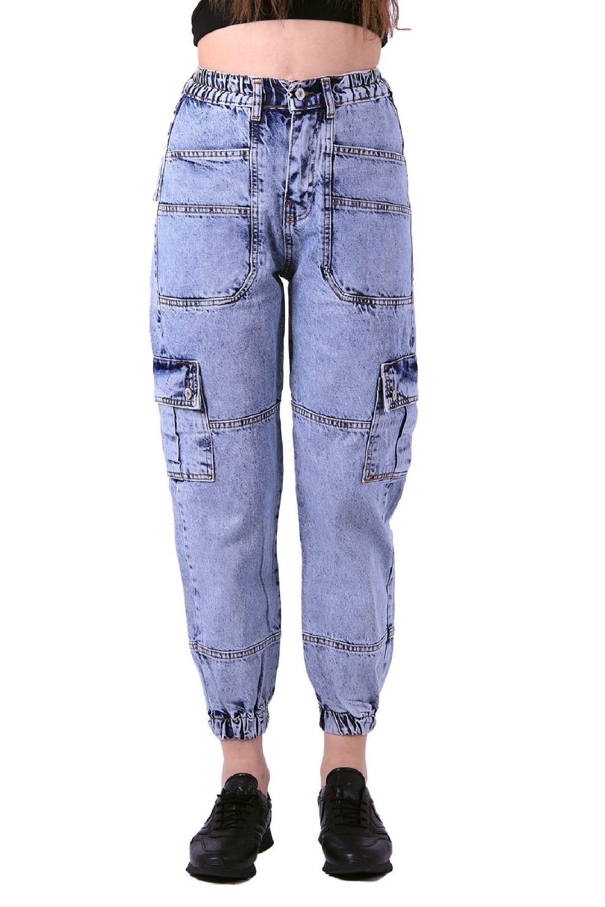 Parçalı Jogger Pantolon 924
