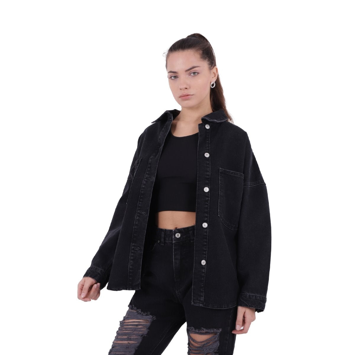Oversize Kot Gömlek 664