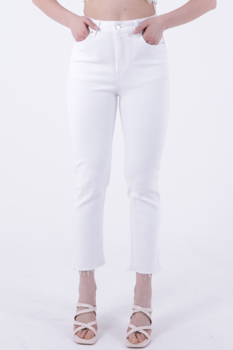 Dikişsiz Paça Mom Fit Kot Pantolon 764