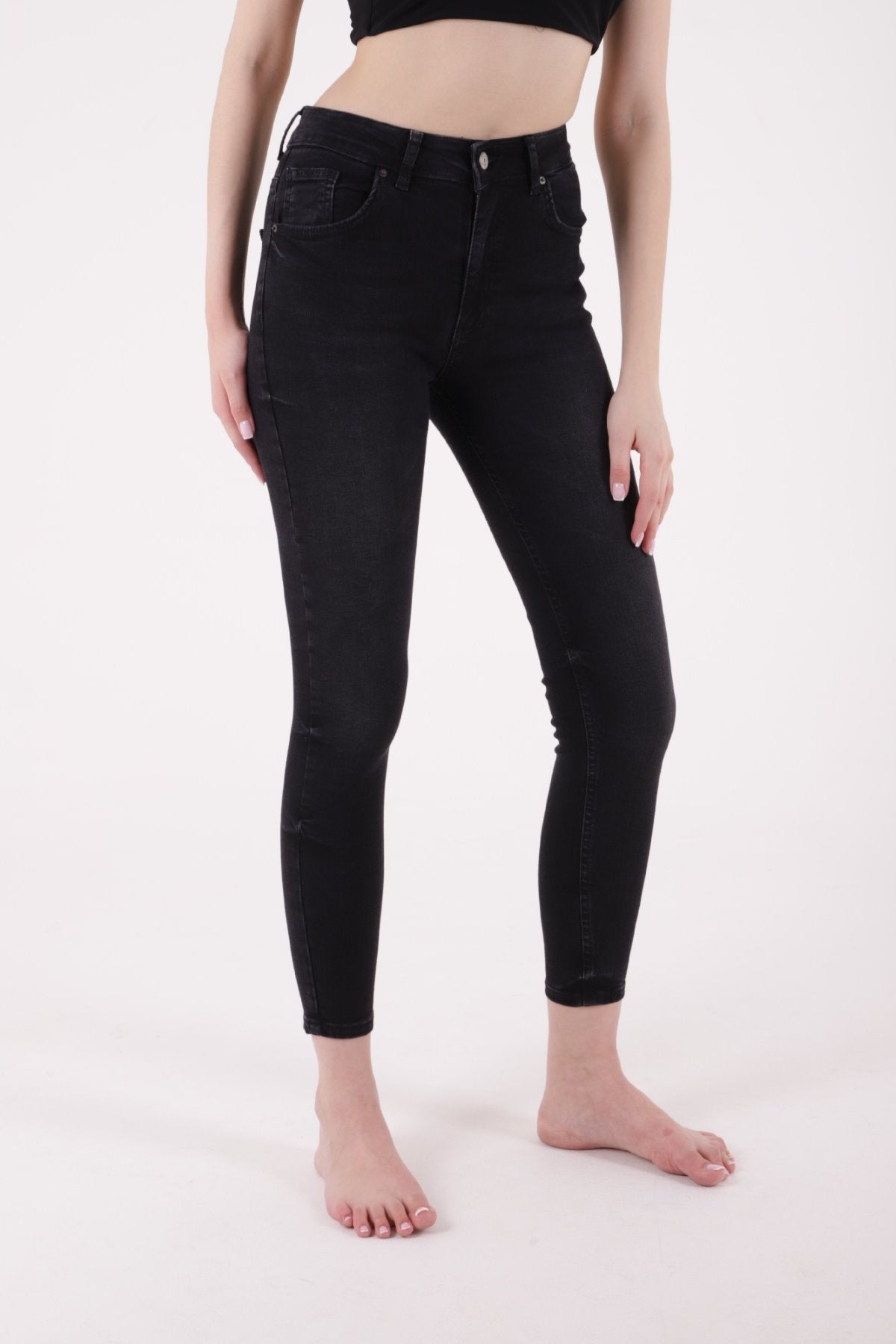 Kısa Boy Skinny Kot Pantolon 811