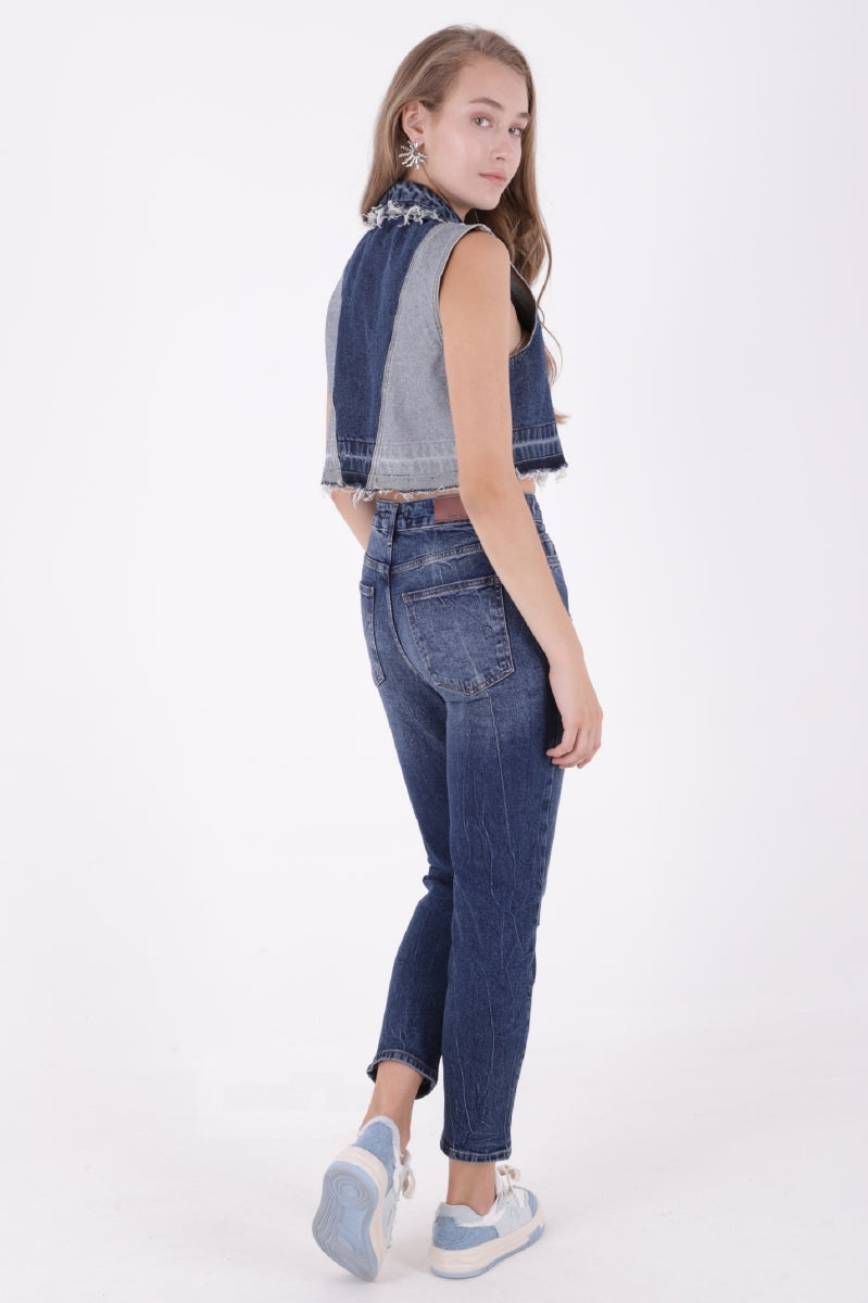 Tık Likra Kot Pantolon 7036