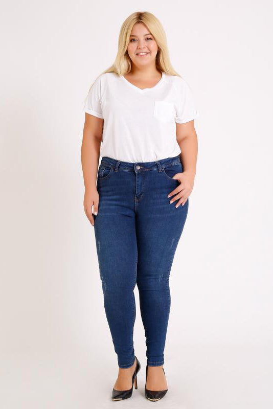 Yıpratmalı Kot Pantolon 519