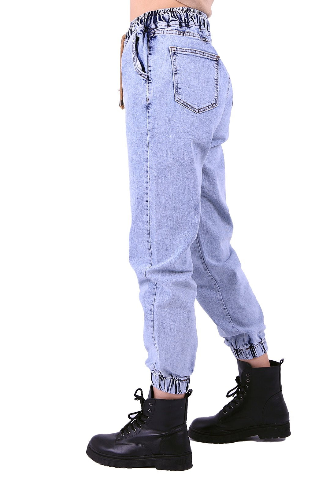 Beli Lastikli Mom Pantolon 808