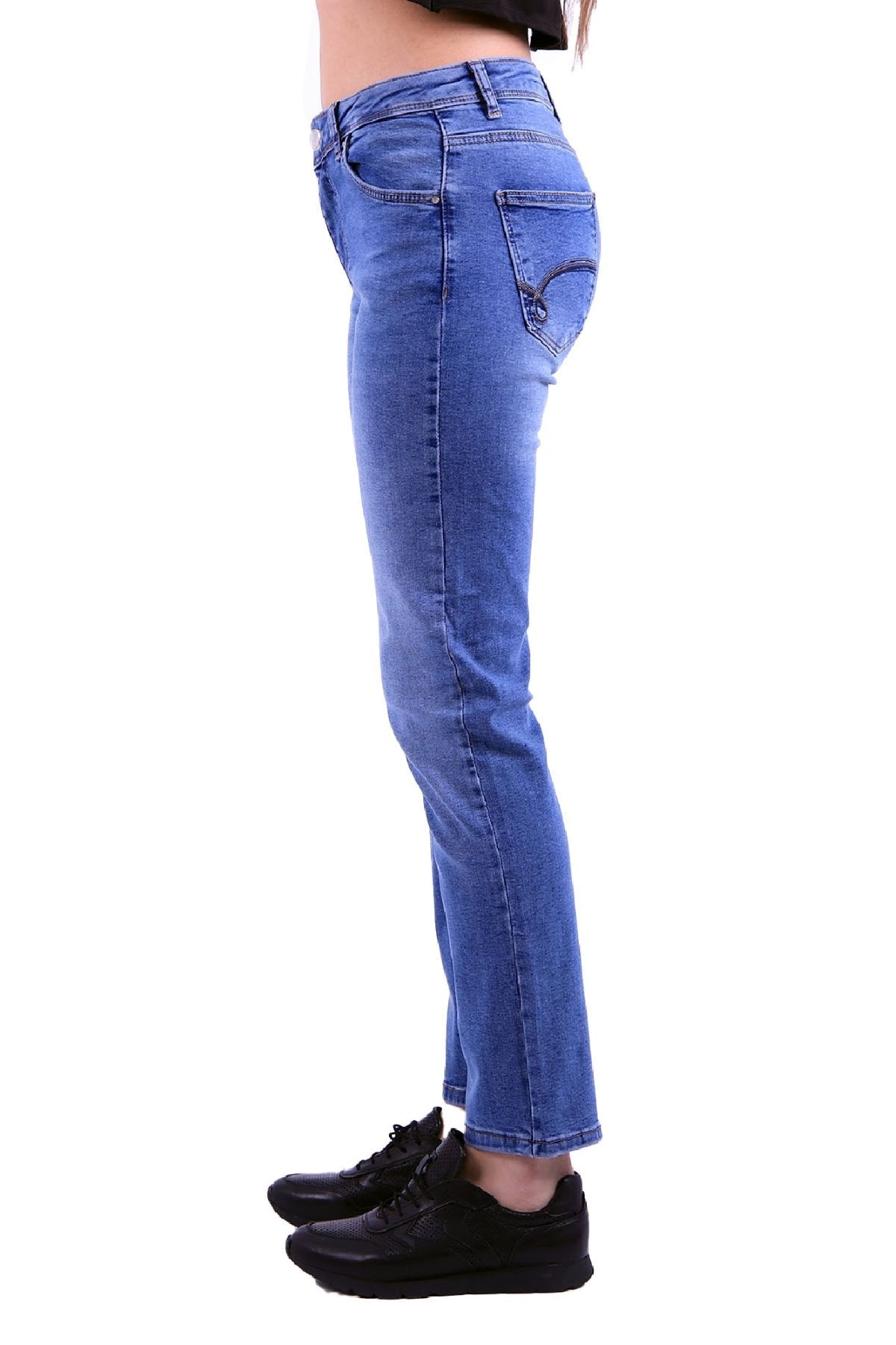 Boru Paça Klasik Kot Pantolon 855