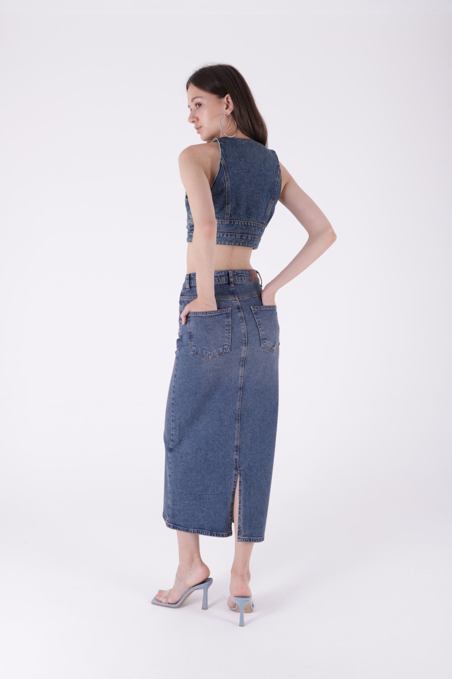 Uzun Boy Kot Etek 1038