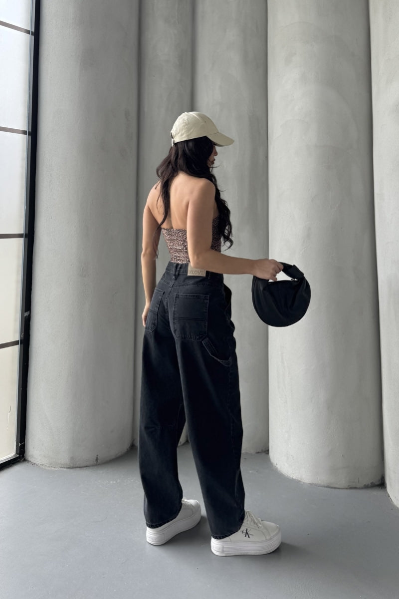 Pensli Baggy Kot Pantolon 7059