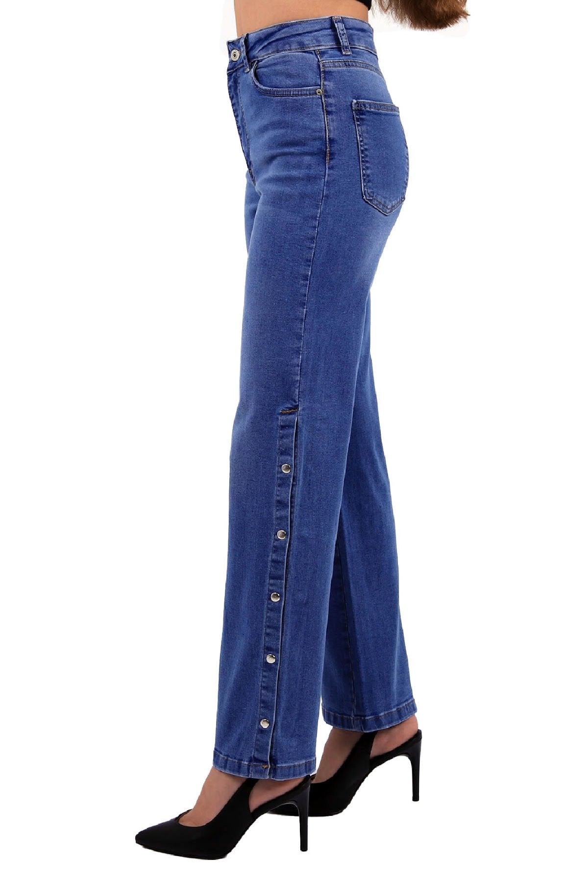 Yanı Çıtçıt Detaylı Pantolon 992