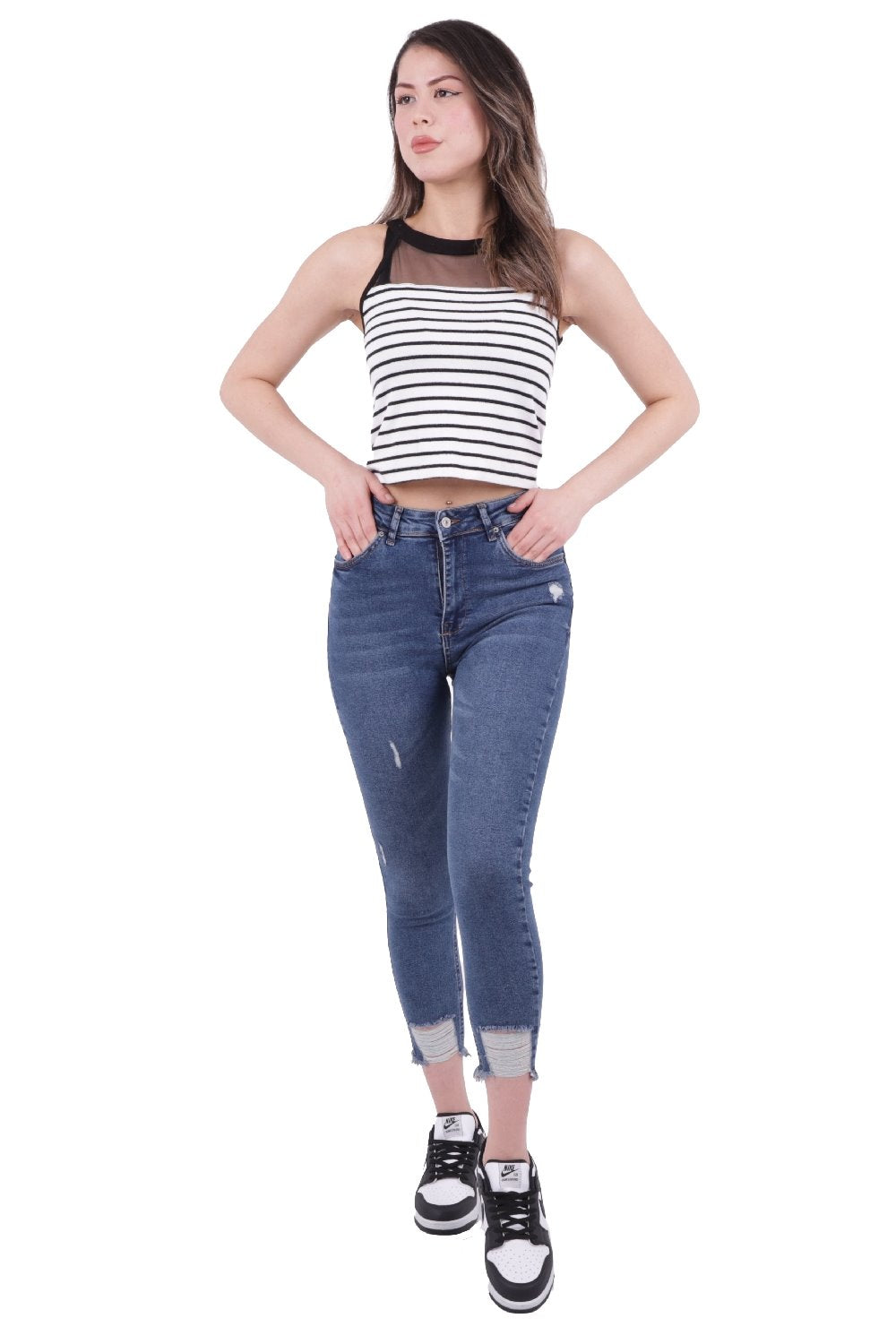 Paçası Skinny Pantolon 1784