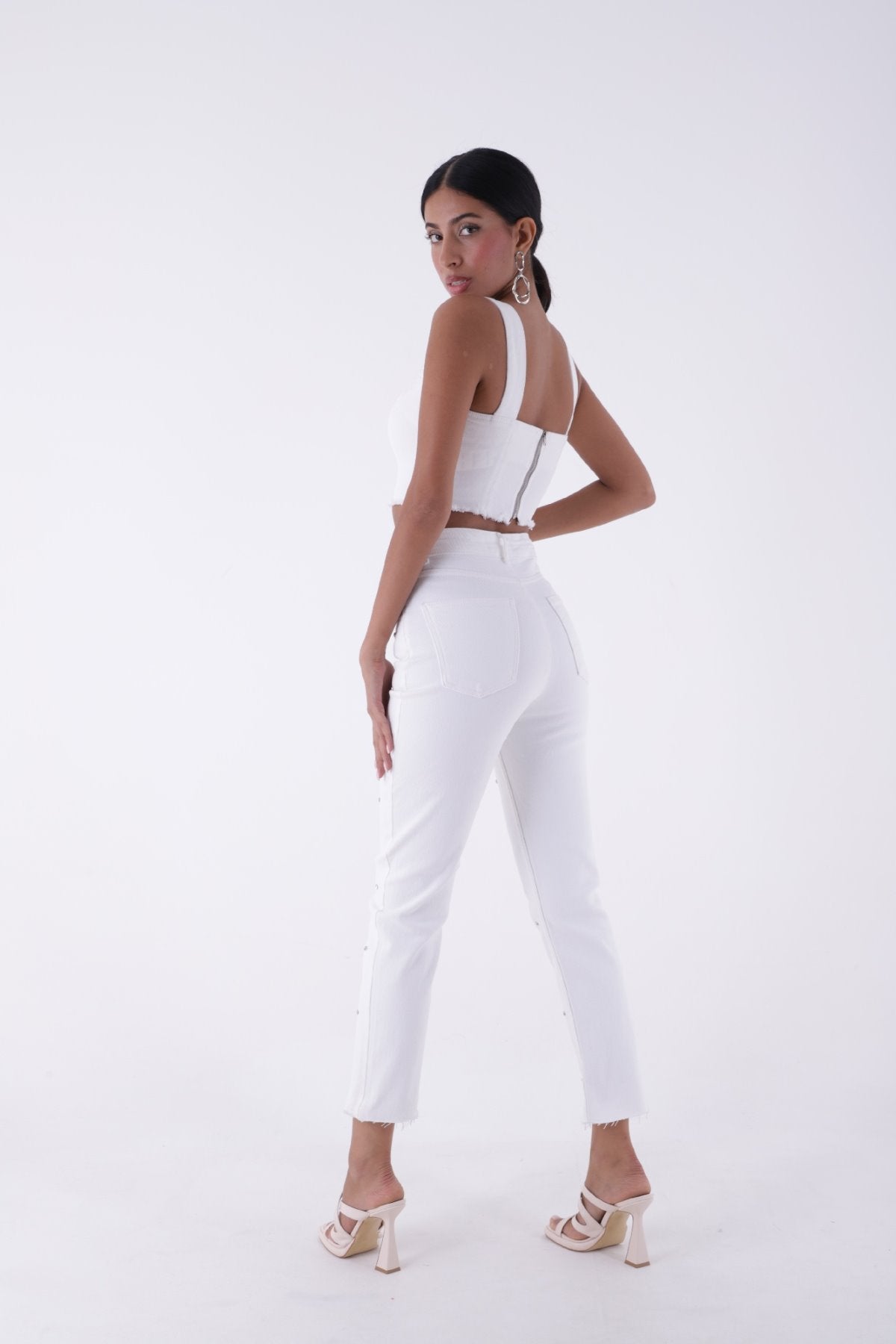 Droplu Mom Fit Pantolon 1724