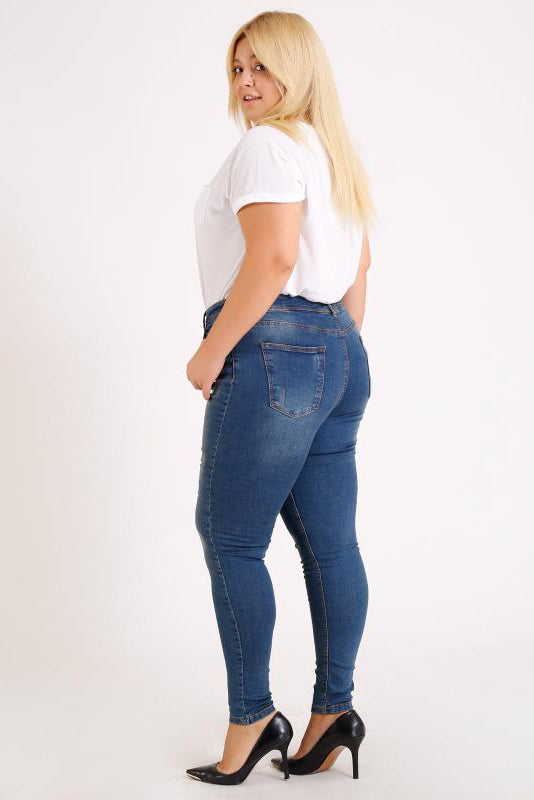 Yıpratmalı Kot Pantolon 519