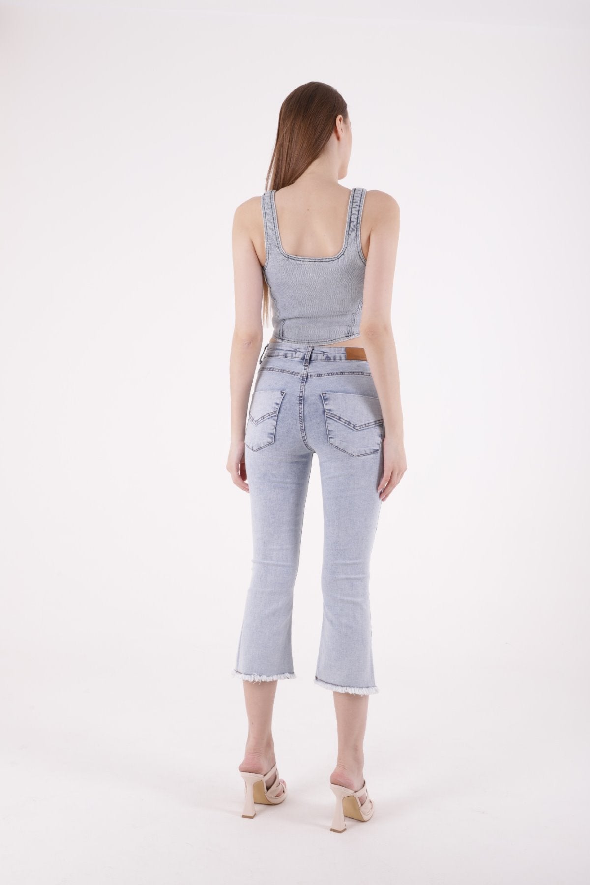 Likralı Culotte Pantolon 1765