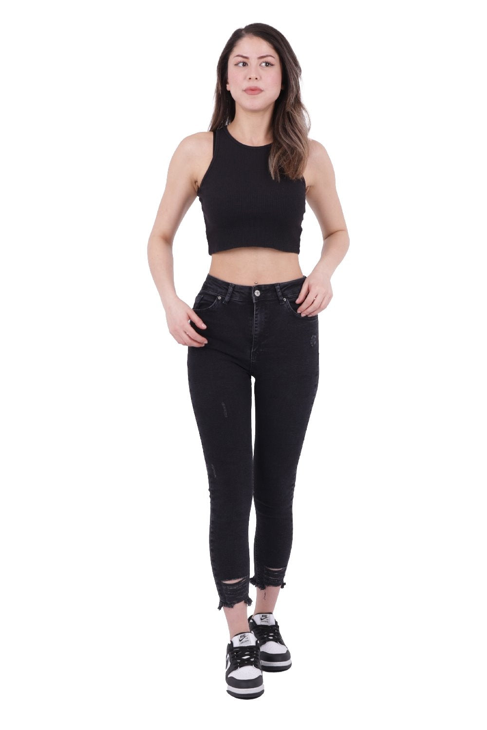 Paçası Skinny Pantolon 1784