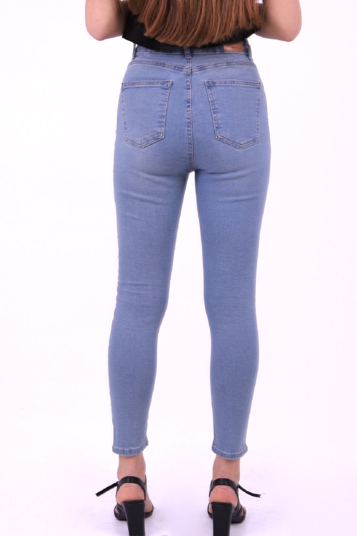 Önü 5 Düğmeli Skinny Kot Pantolon 755