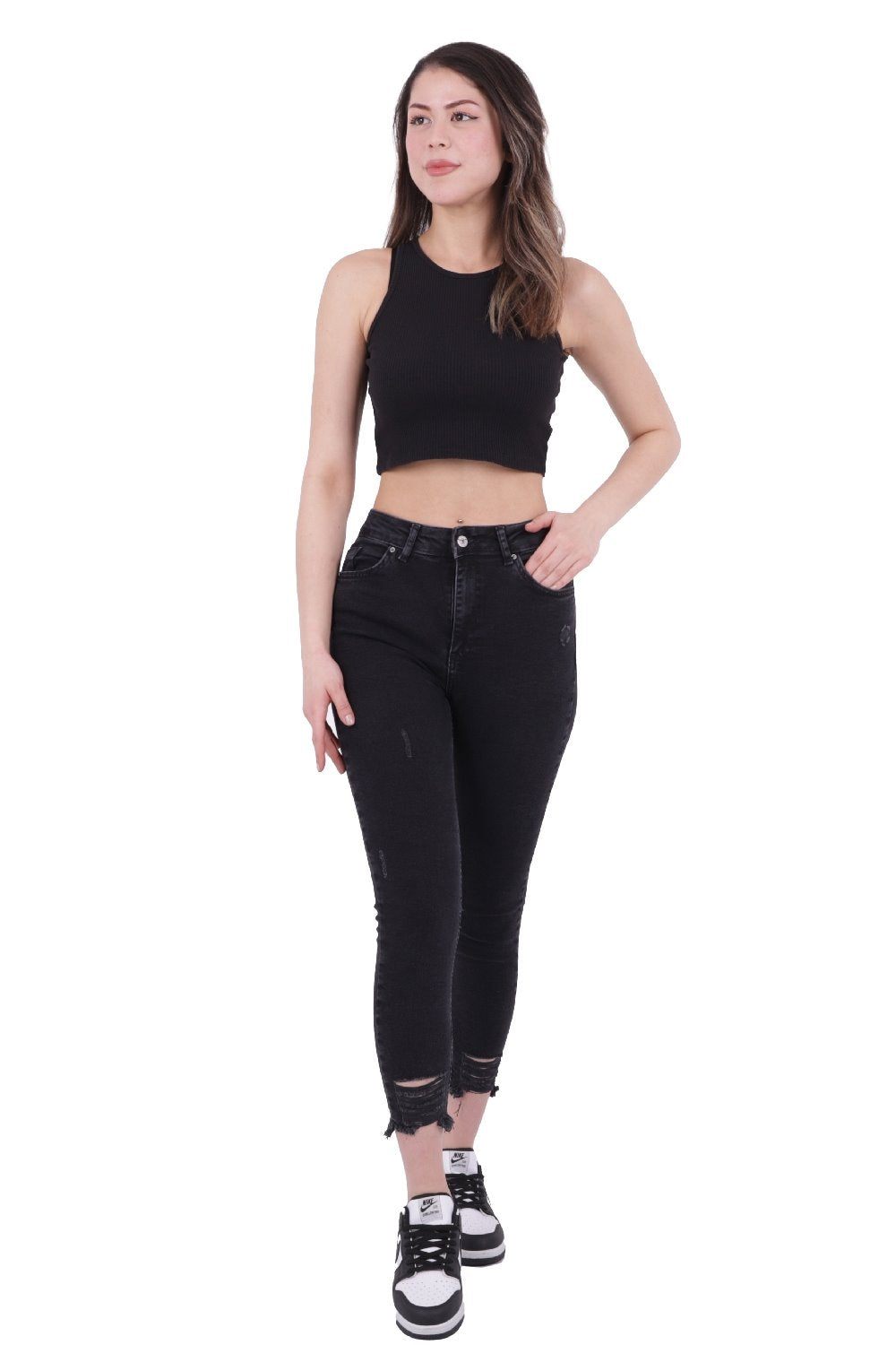 Paçası Skinny Pantolon 1784