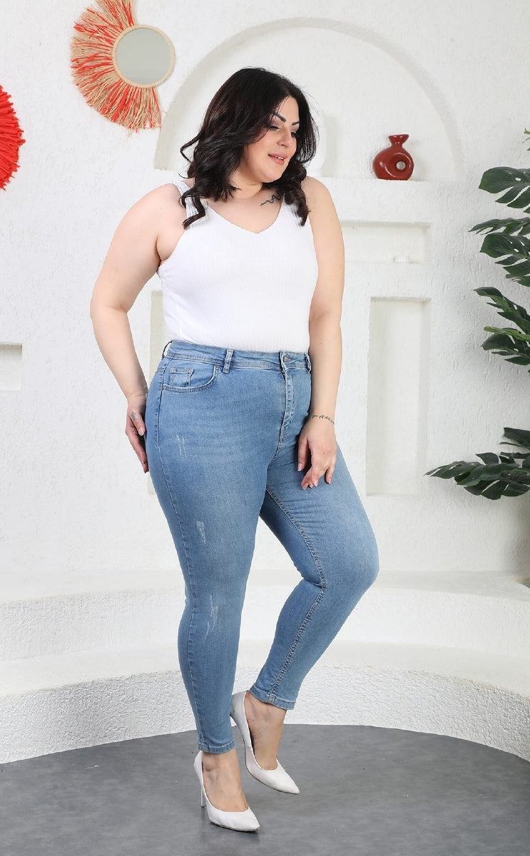 Yıpratmalı Kot Pantolon 519