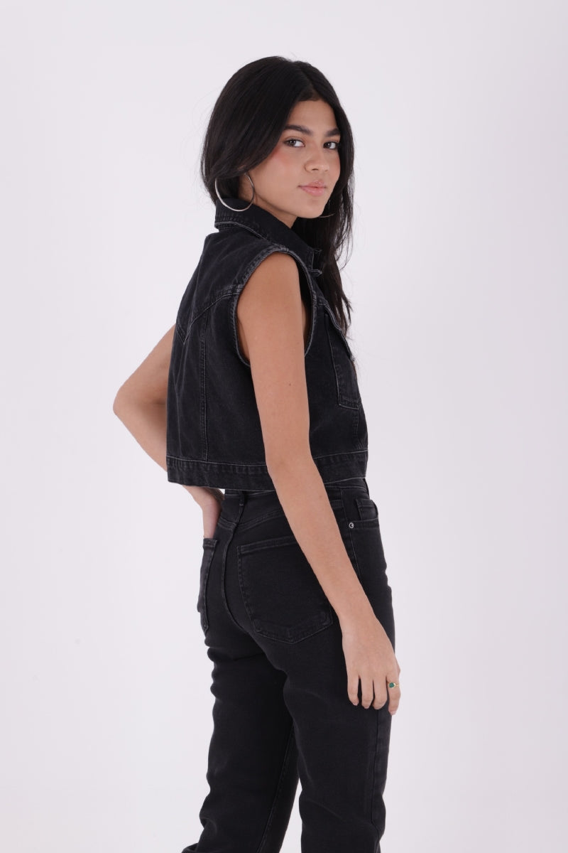 Dikişsiz Paça Mom Fit Kot Pantolon 764