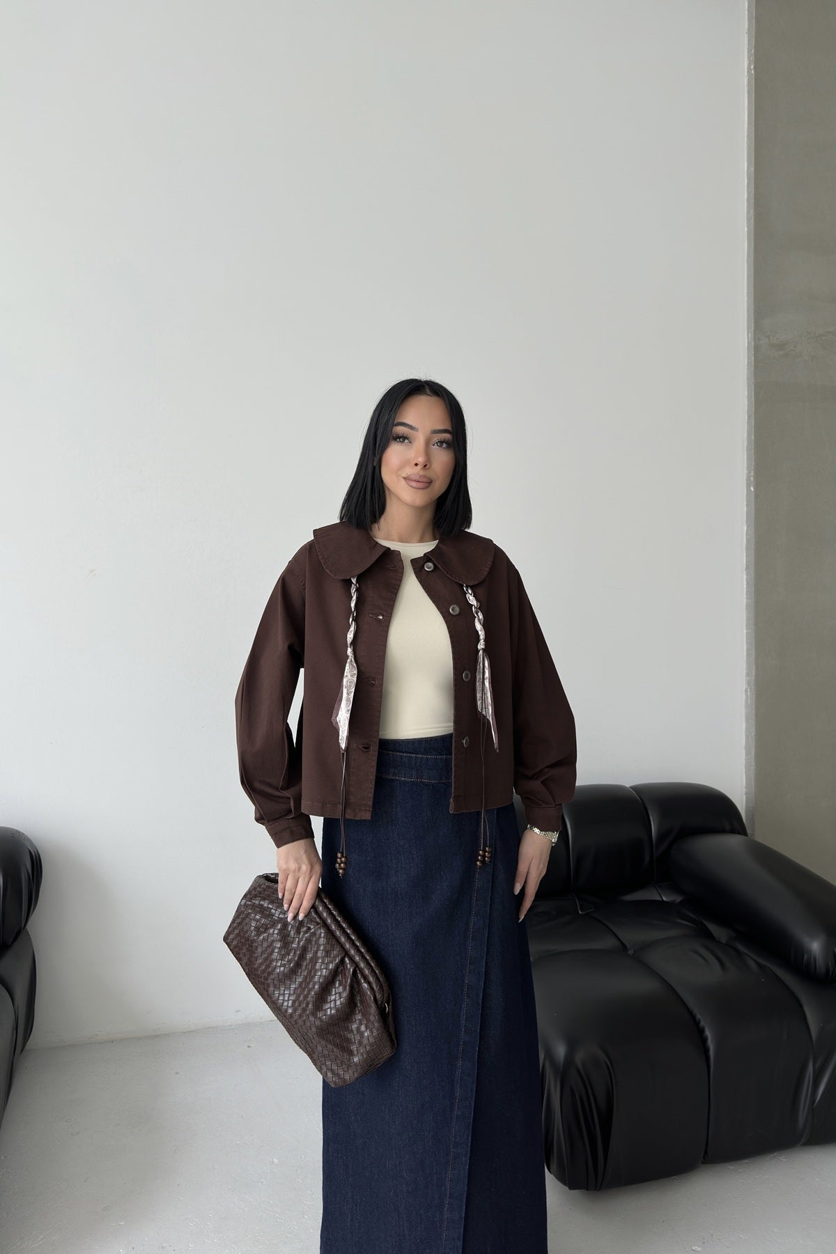 Bebe Yaka Gömlek 6095