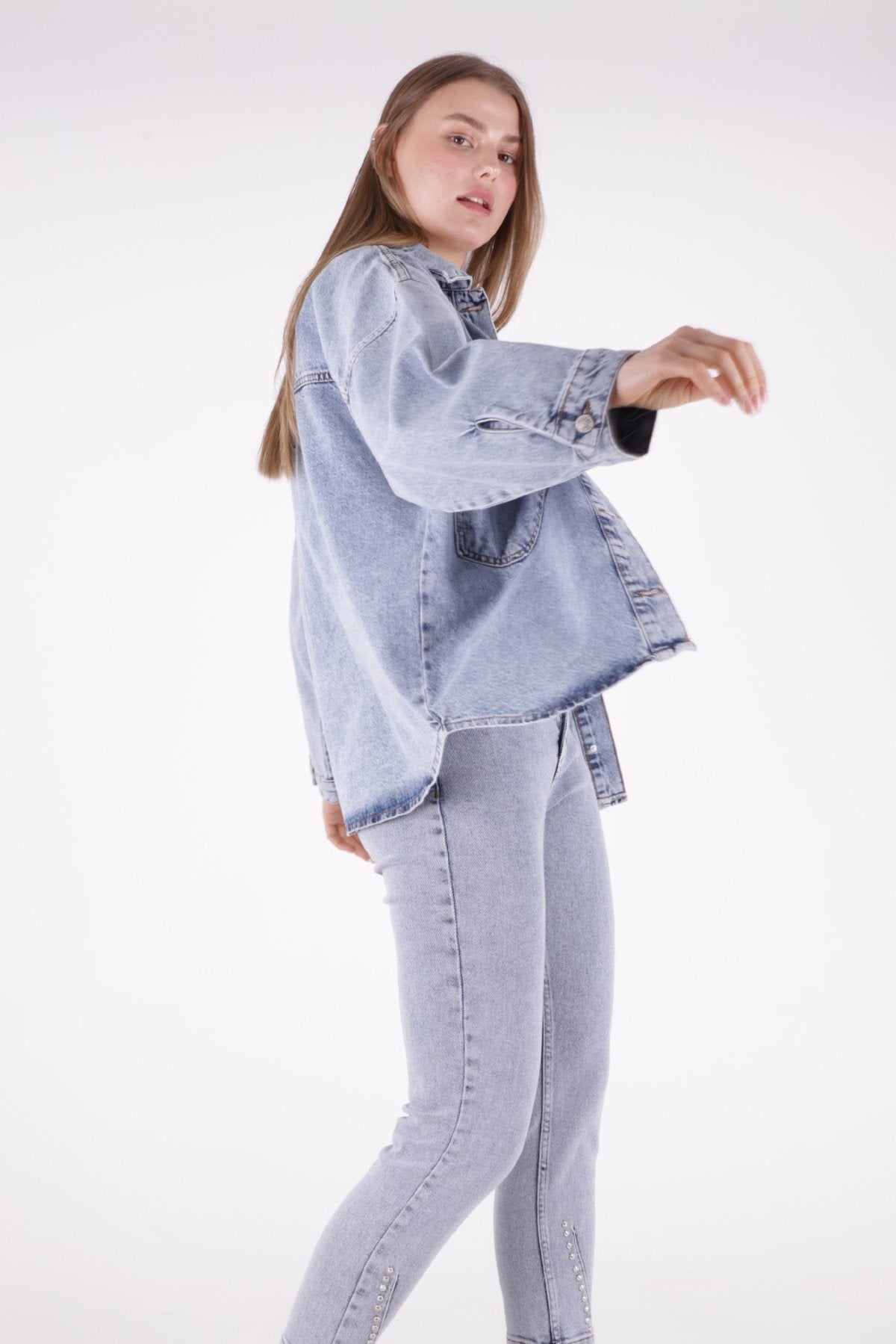 Oversize Kot Gömlek 664