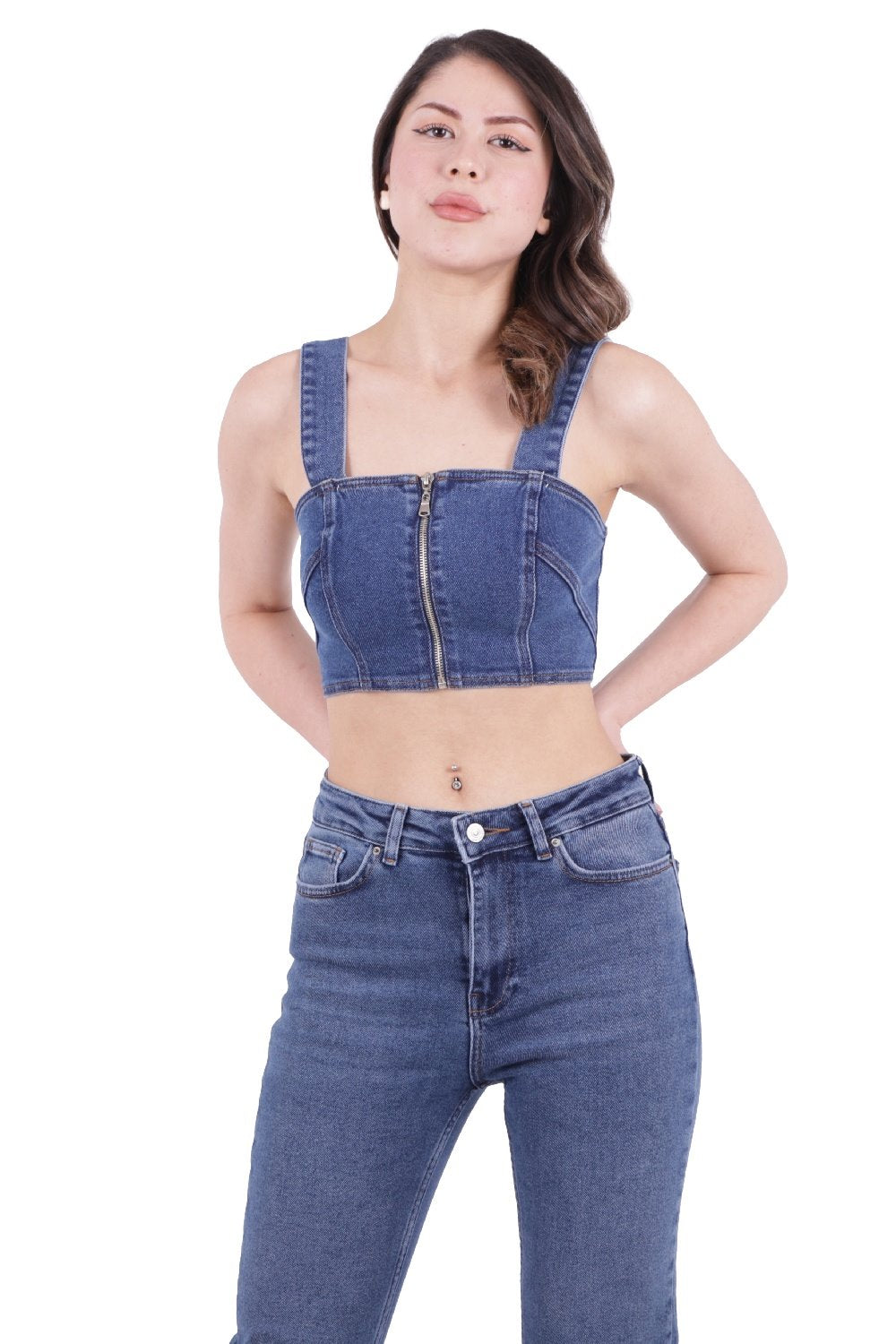 Boru Paça Klasik Kot Pantolon 855
