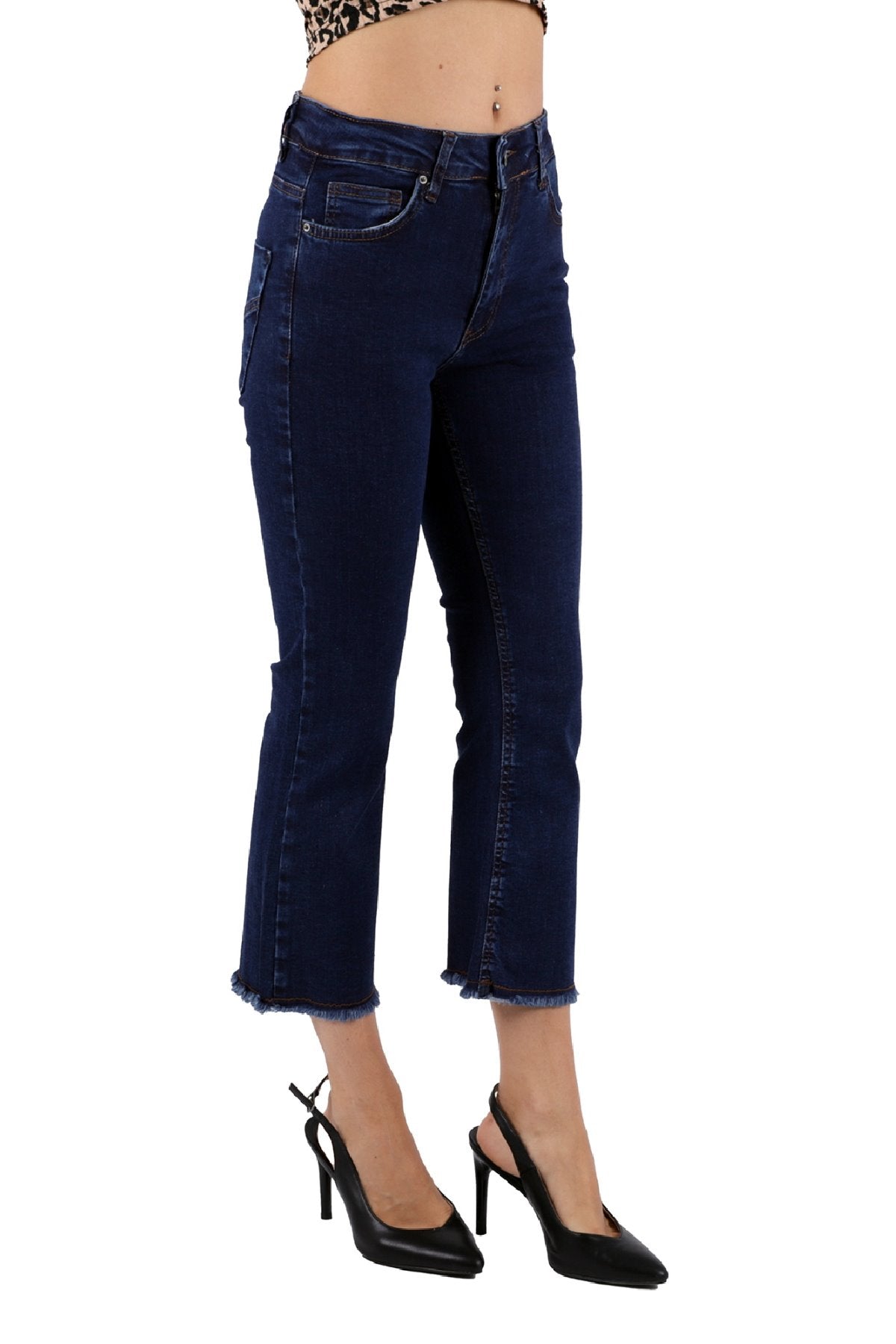 Likralı Culotte Pantolon 1765