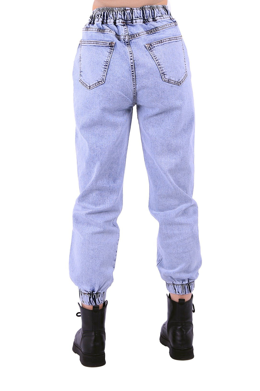 Beli Lastikli Mom Pantolon 808