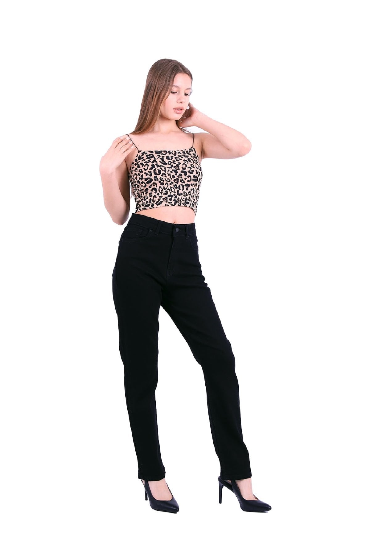 Boru Paça Klasik Kot Pantolon 855