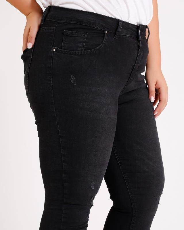 Lazer Yırtıklı Kot Pantolon 526