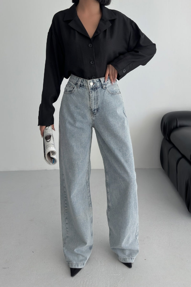 Bol Paça Relax Kot Pantolon 718