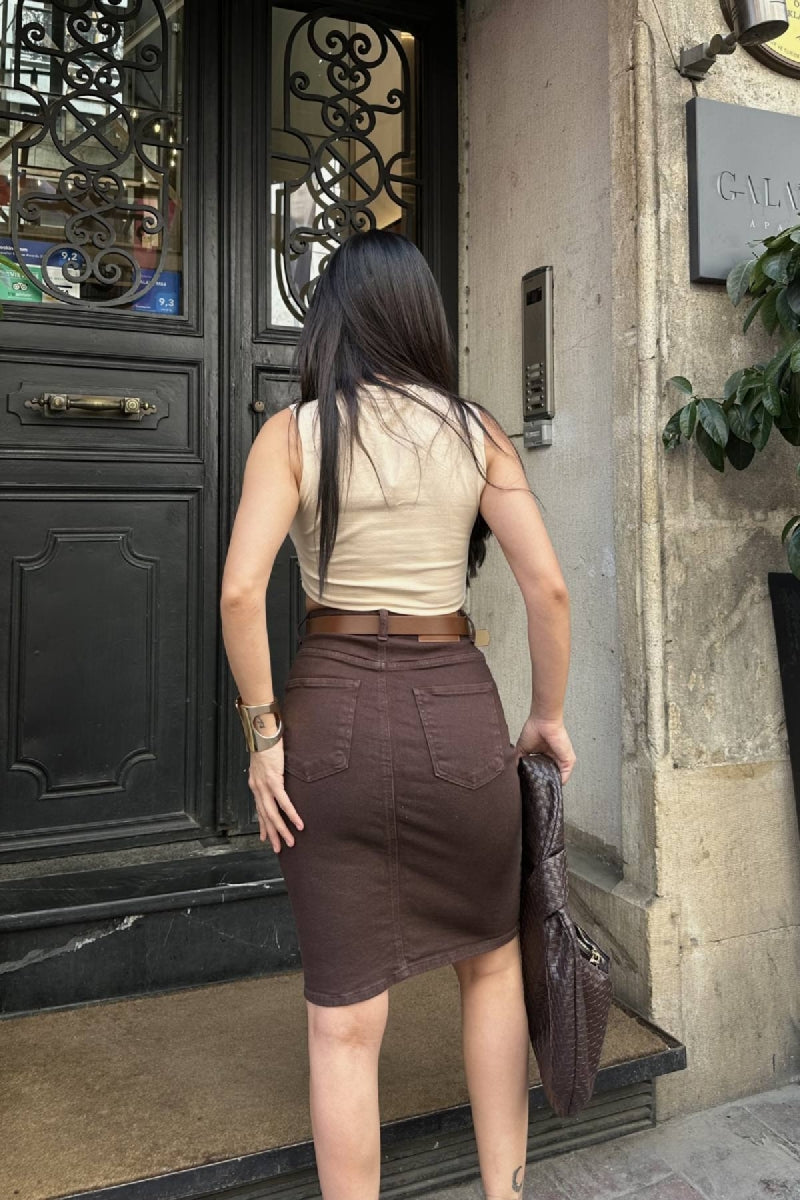 Orta Boy Kot Etek 1039