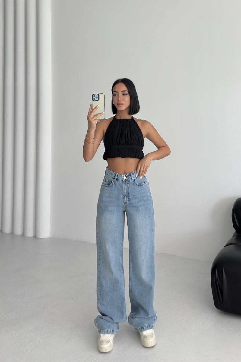 Bol Paça Relax Kot Pantolon 718