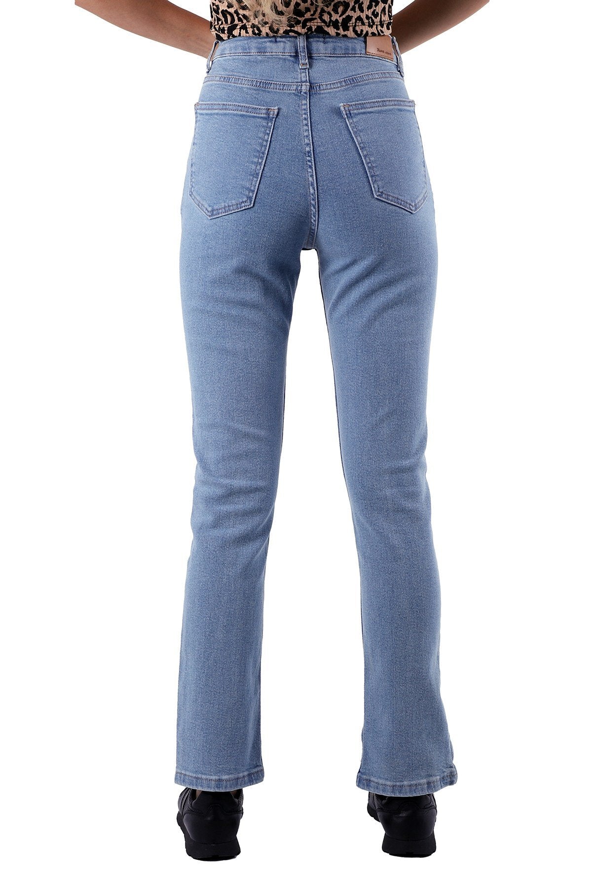 Önü Yırtmaçlı Mom Fit Jean 1747