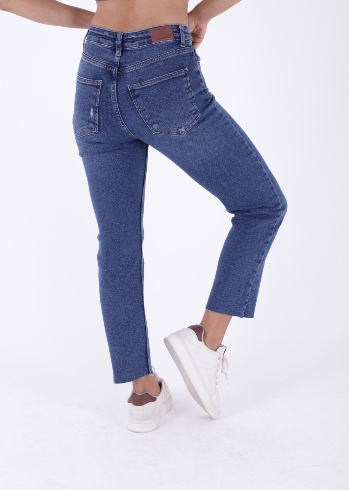 5 Düğmeli Mom Fit Kot Pantolon 745