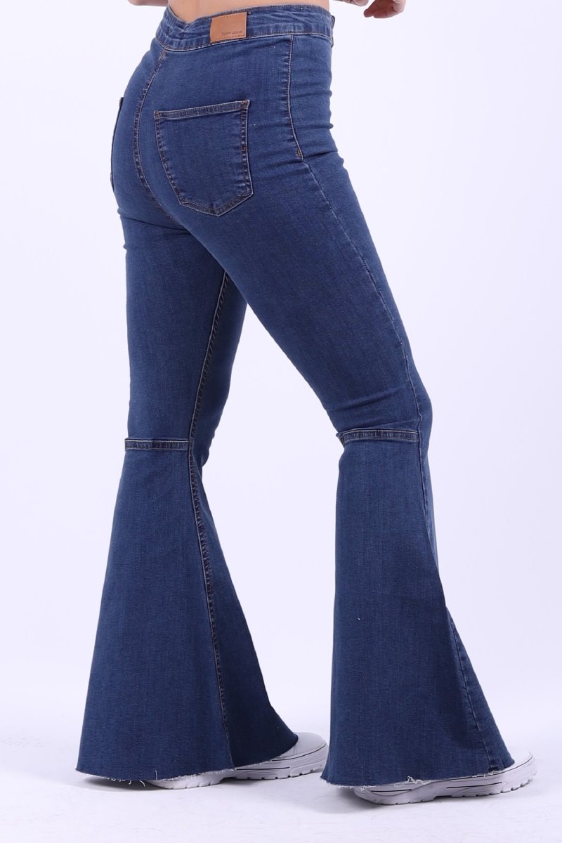 Ekstra İspanyol Cepsiz Pantolon 944