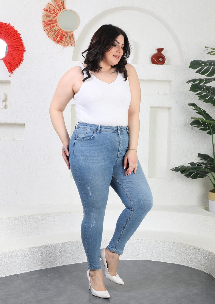 Yıpratmalı Kot Pantolon 519