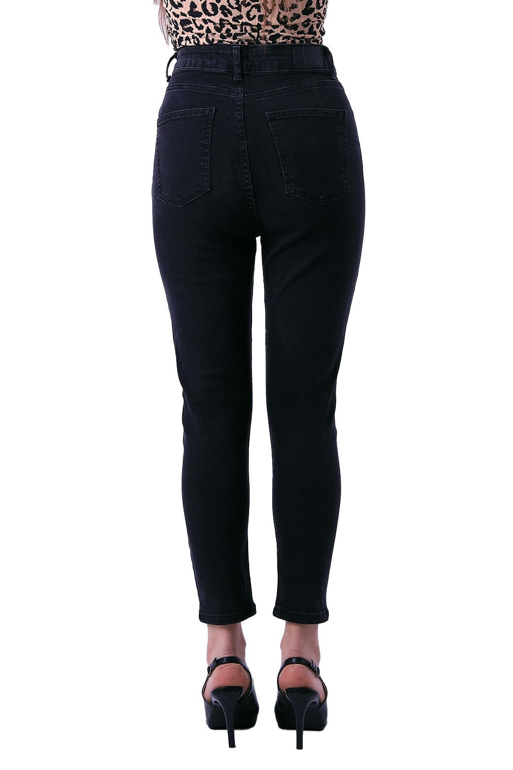 Önü 5 Düğmeli Skinny Kot Pantolon 755