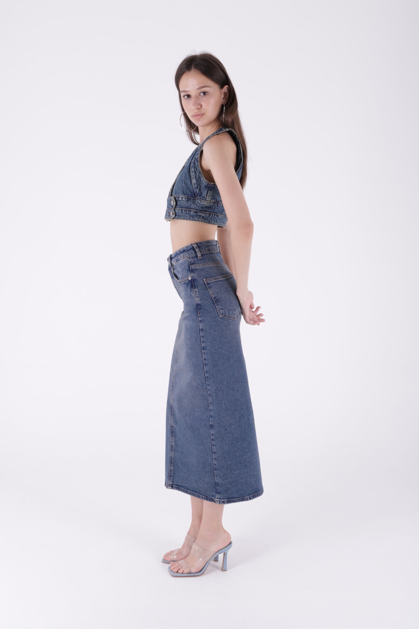 Uzun Boy Kot Etek 1038