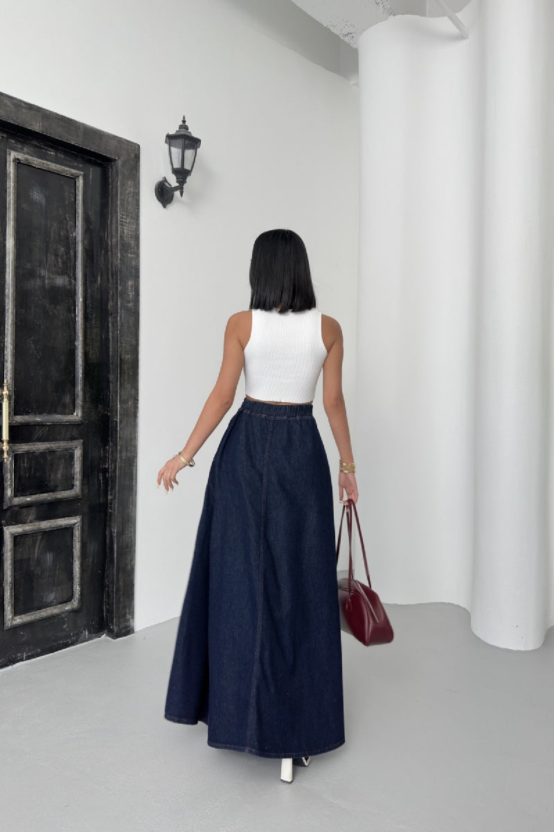 Volanlı Uzun Etek 1069