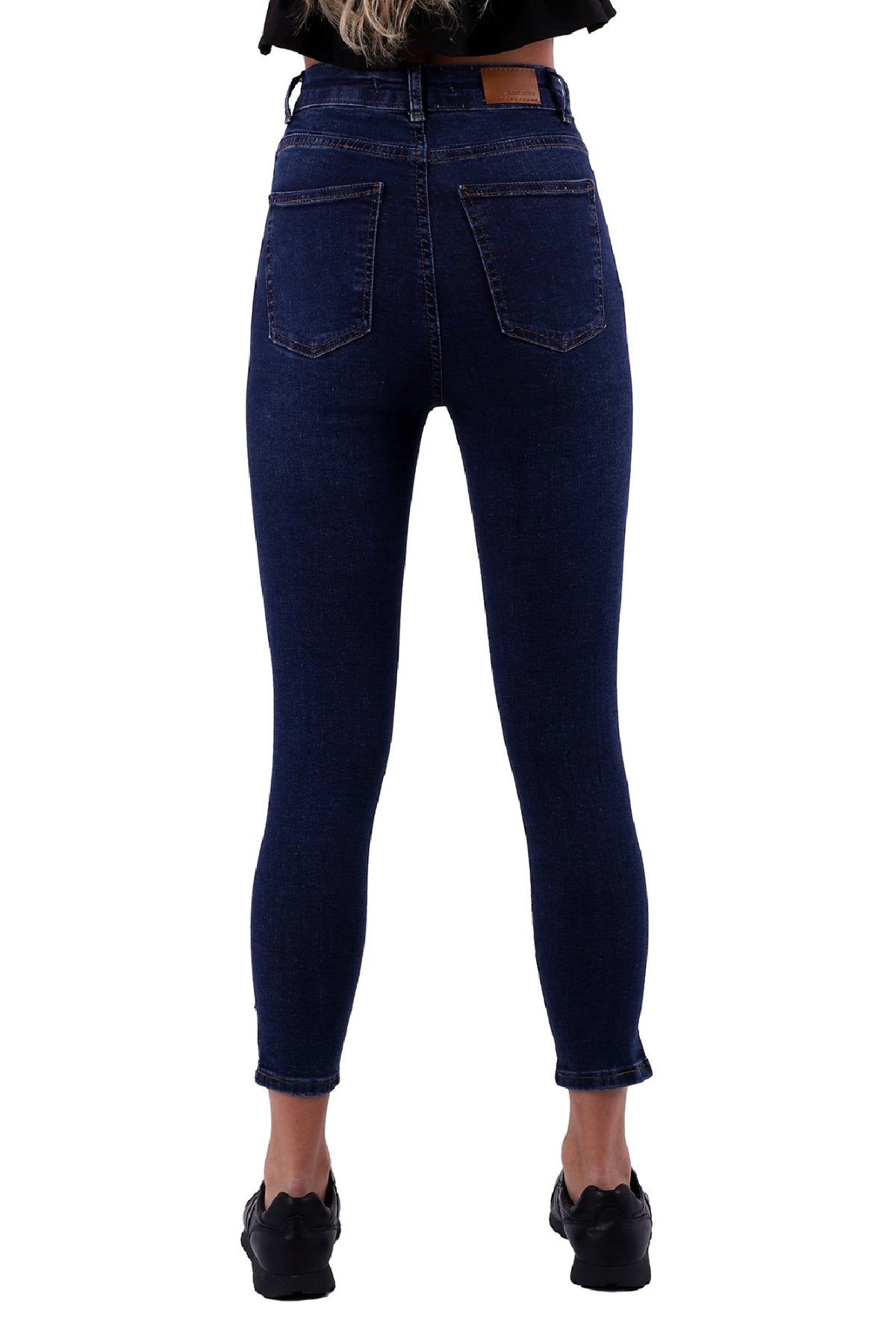 Yanı Yırtmaçlı Kot Pantolon 1745