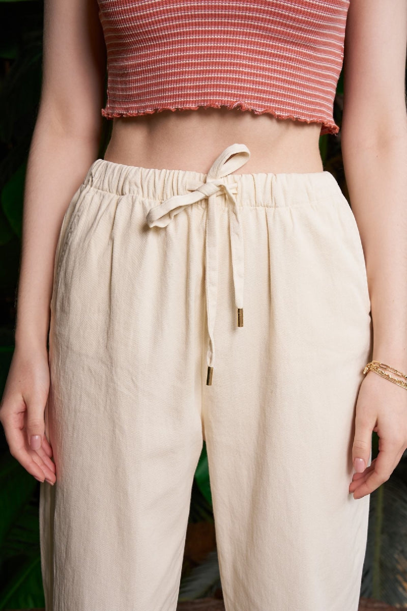 Havuç Keten Pantolon HS703