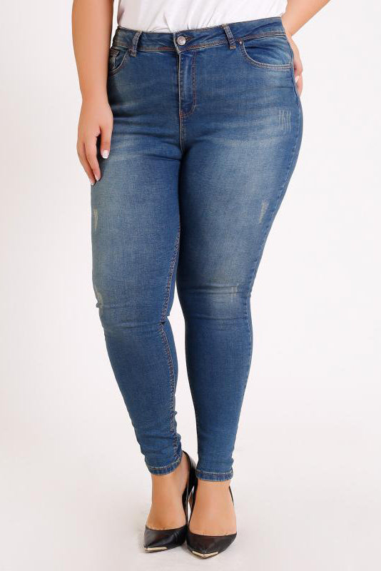 Yıpratmalı Kot Pantolon 519