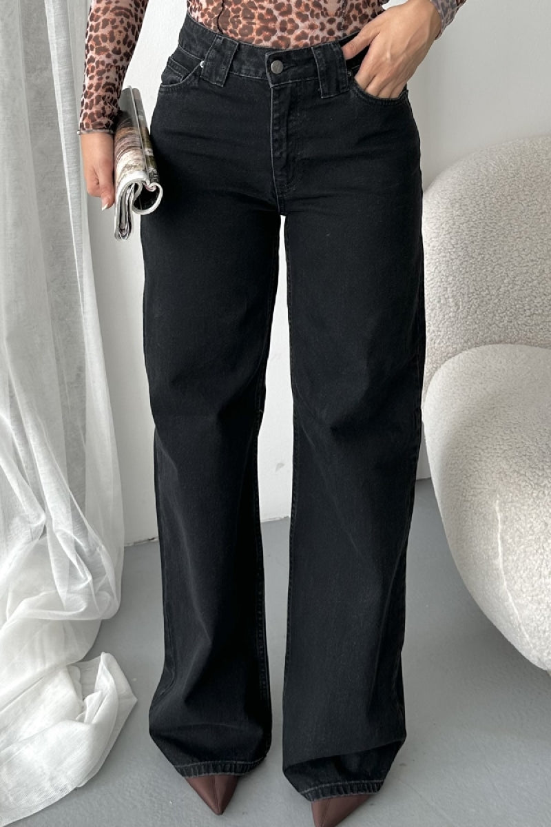 Bol Paça Baggy Relax Kot Pantolon 7031