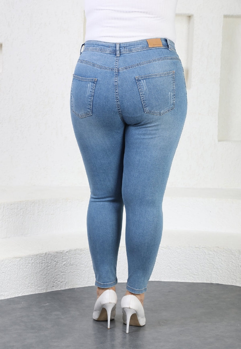 Yıpratmalı Kot Pantolon 519