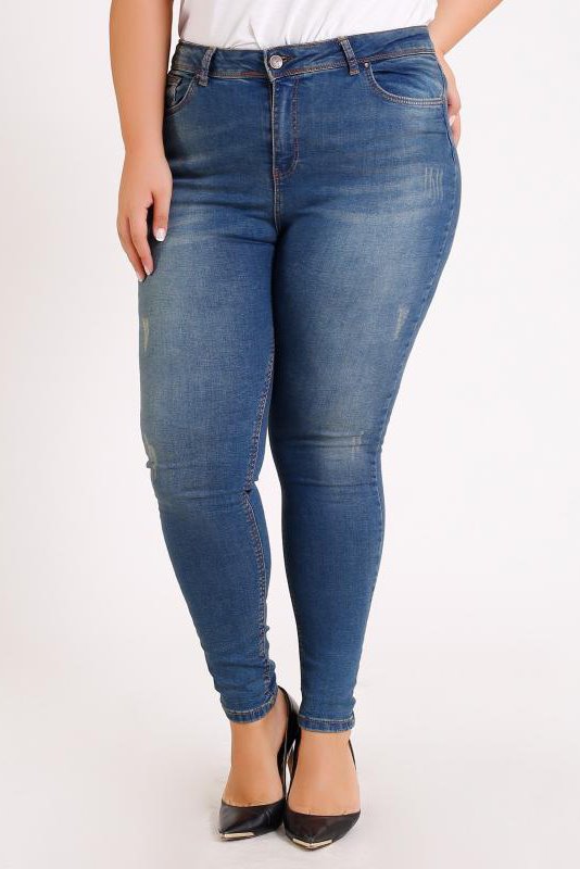 Yıpratmalı Kot Pantolon 519