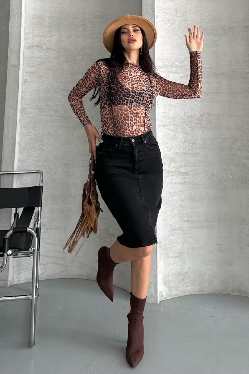 Orta Boy Kot Etek 1039