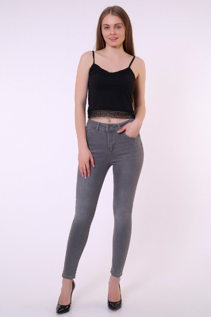 Skinny Tam Boy Kot Pantolon 816