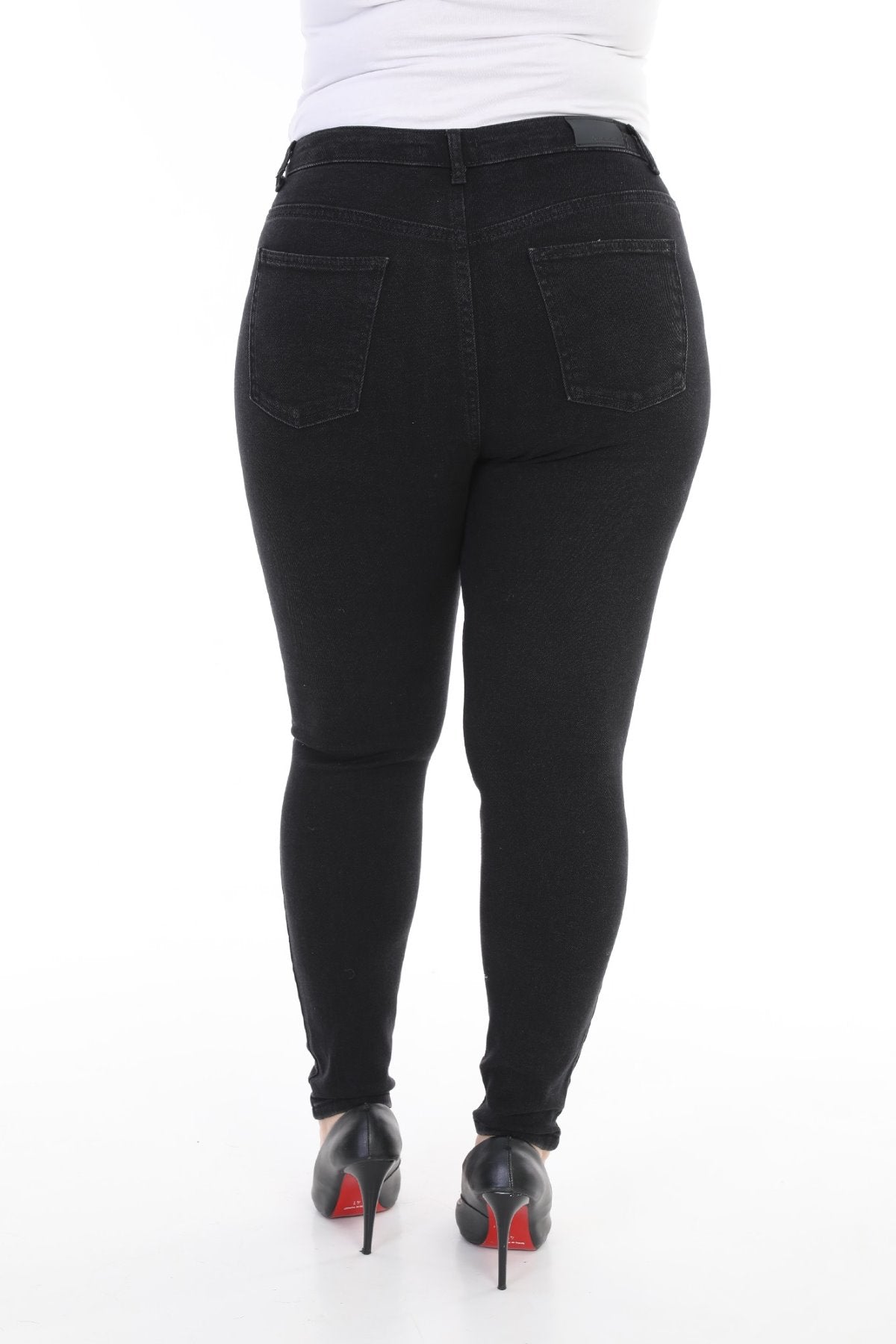 Önü 5 Düğmeli Skinny Kot Pantolon 755
