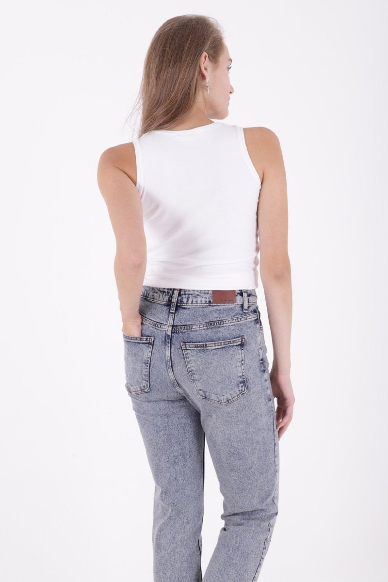 Tık Likra Kot Pantolon 7036