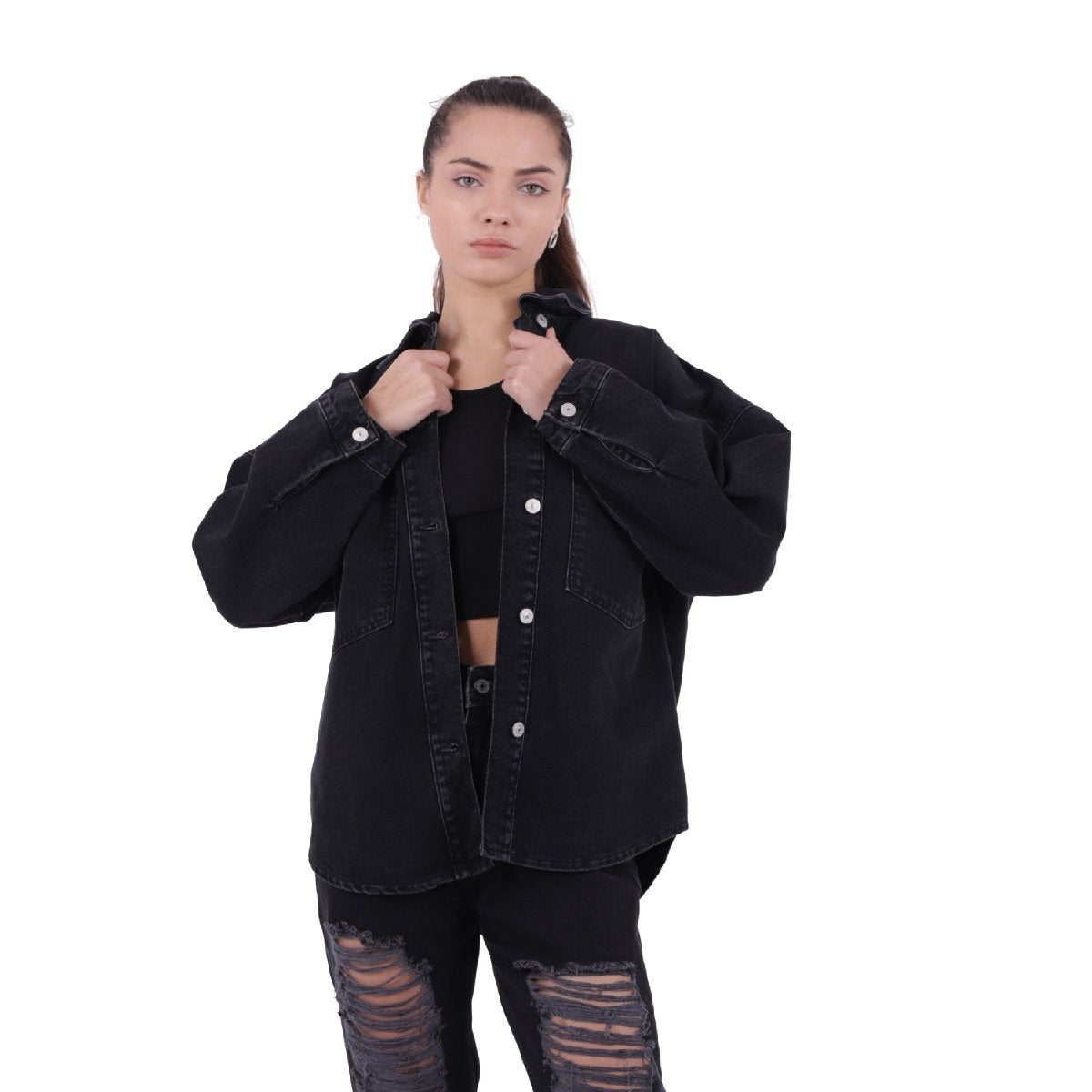 Oversize Kot Gömlek 664